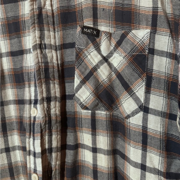 Matix flannel shirt size medium - Picture 2 of 3